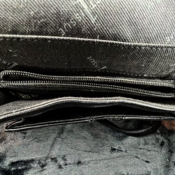 Faux Leather and Alligator Leather Handbag - Picture 3 of 3